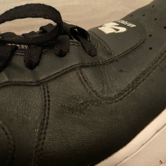 Men’s Air Force 1 Double Air Black and White Size 11 - Picture 9 of 11